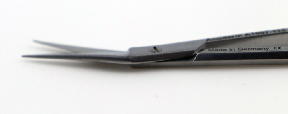 Iris Straight OR Curved Satin Finish Scissors - Image 3