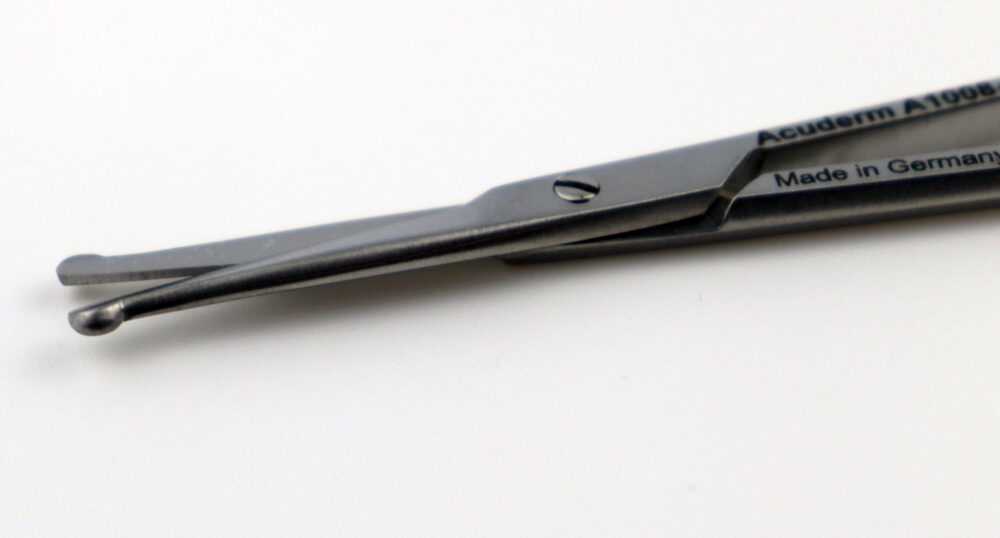 Iris Straight OR Curved Satin Finish Scissors - Image 4