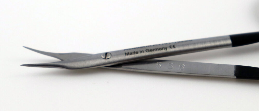 Ribbon Gradle Satin Finish Scissors - Image 4