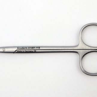Shea Dissecting Straight Blunt Flat Tips Scissors 4-1/2” • 11.5cm