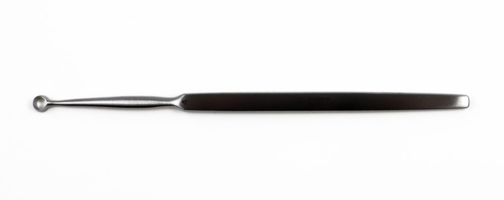 FoxDermal Round Curettes 5-1/2” • 14cm - Image 4