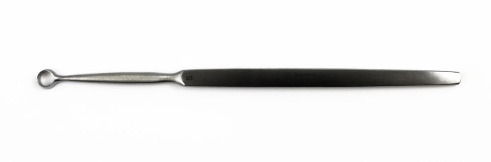FoxDermal Round Curettes 5-1/2” • 14cm - Image 5