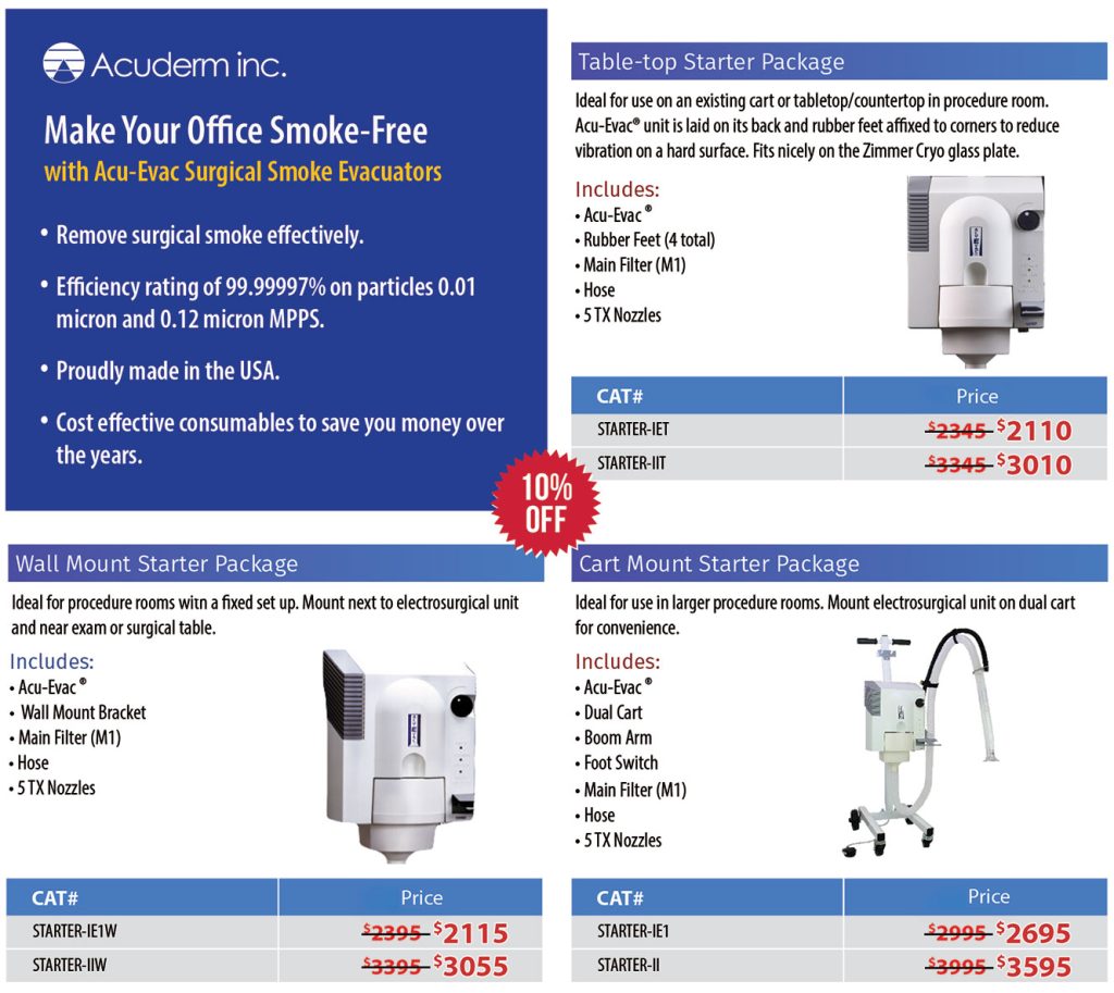 Surgical Smoke Evacuators made in the USA
